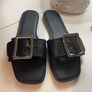 M.Gemi  opanka luggage leather Sandals Flip Flops Slides, like new, bag included